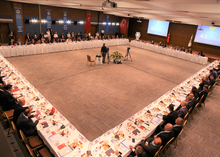43. BARO BAŞKANLARI TOPLANTISI GERÇEKLEŞTİ