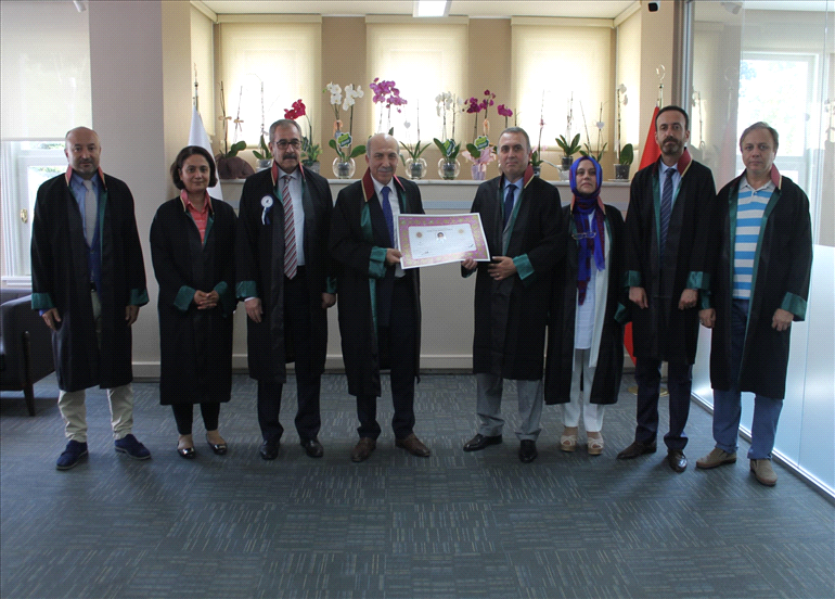 MESLEKTAŞIMIZ RUHSATNAMESİNİ ALDI