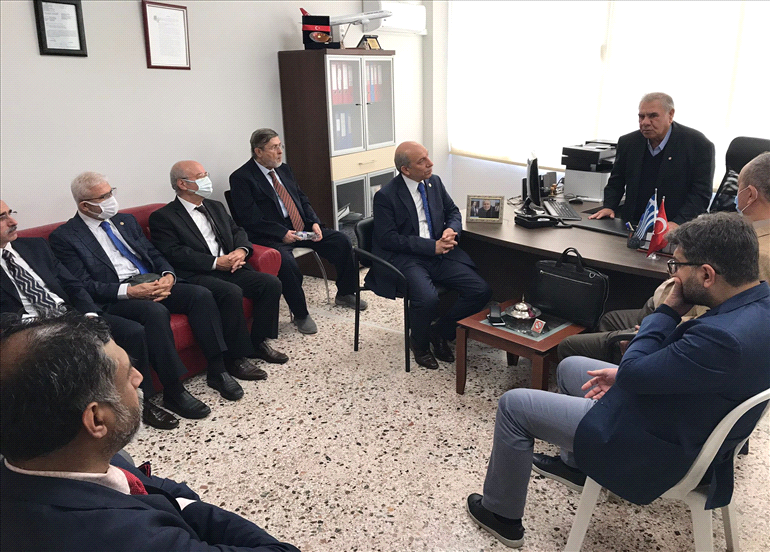 MAKEDONYA TRAKYA MÜSLÜMANLARI KÜLTÜR VE EĞİTİM DERNEĞİ ZİYARETİ