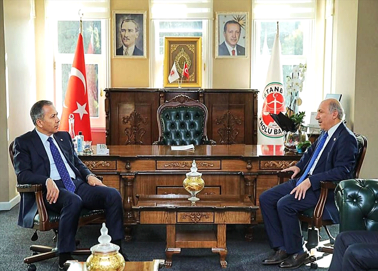 İSTANBUL VALİSİ SAYIN ALİ YERLİKAYA BAROMUZU ZİYARET ETTİ