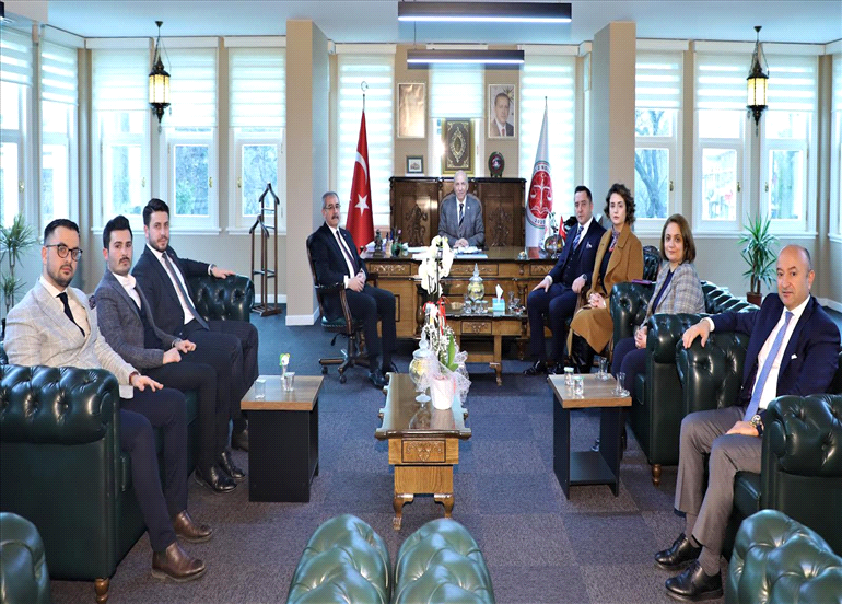  TÜRK HUKUK ENSTİTÜSÜ BAROMUZU ZİYARET ETTİ