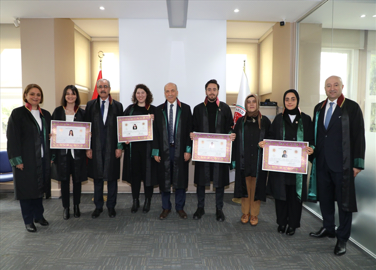 MESLEKTAŞLARIMIZ RUHSATNAMELERİNİ ALDILAR