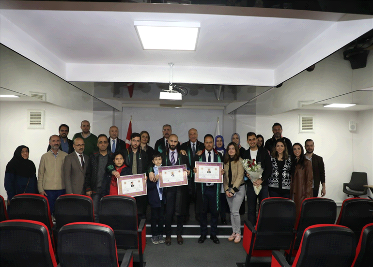 MESLEKTAŞLARIMIZ RUHSATNAMELERİNİ ALDILAR