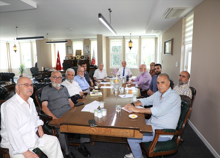 BAŞKANIMIZ AV. YASİN ŞAMLI ÜYELERİMİZLE BİR ARAYA GELDİ