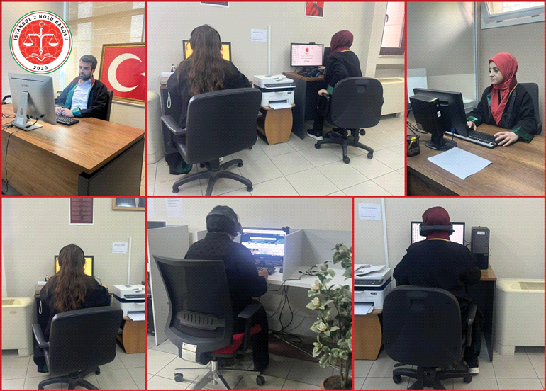 Baro odalarından e-duruşma İmkanı