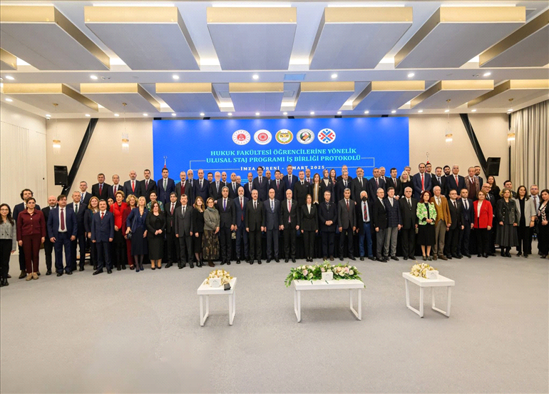 HUKUK FAKÜLTESİ ÖĞRENCİLERİ İÇİN ULUSAL STAJ PROGRAMI İŞ BİRLİĞİ PROTOKOLÜ 