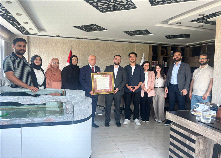 GENÇ MESLEKTAŞLARIMIZI OFİSLERİNDE ZİYARET ETTİK