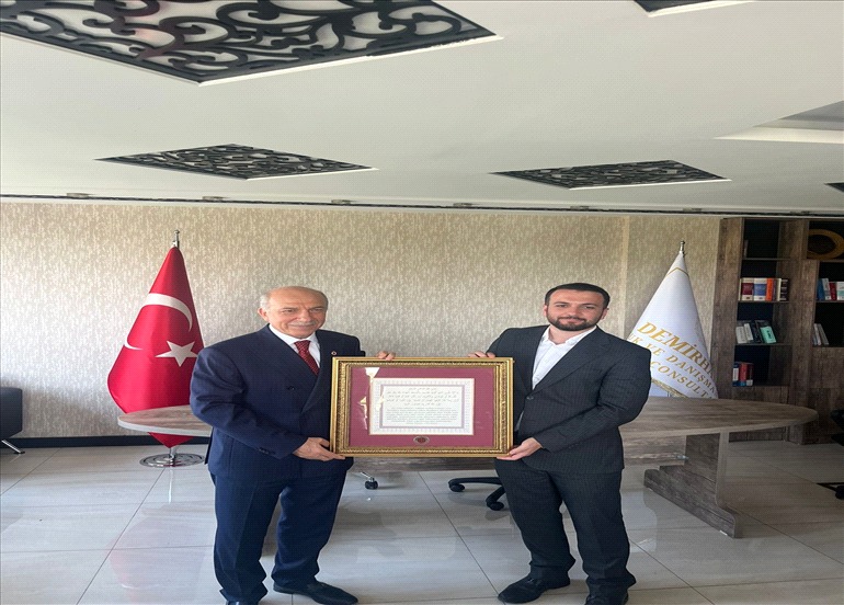 GENÇ MESLEKTAŞLARIMIZI OFİSLERİNDE ZİYARET ETTİK