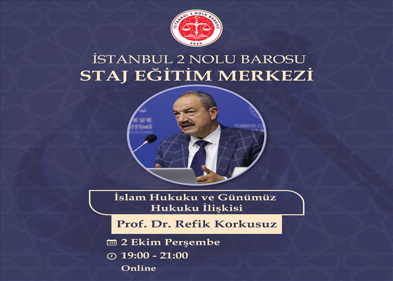 STAJ EĞİTİM MERKEZİNİN DÜZENLEDİĞİ EĞİTİME DAVET