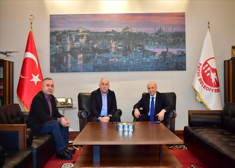 FATİH BELEDİYE BAŞKANI MEHMET ERGÜN TURAN’A ZİYARET
