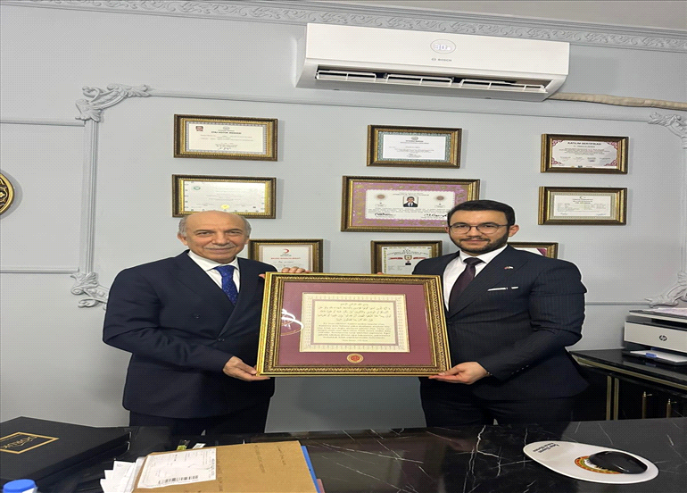 ÜYEMİZ ÖMER ELVEREN’E ZİYARET