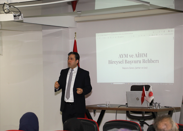 STAJ EĞİTİM MERKEZİNİN DÜZENLEDİĞİ EĞİTİM GERÇEKLEŞTİRİLDİ