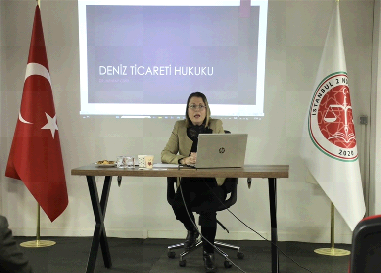 DENİZ TİCARETİ TEMEL EĞİTİMİNİ GERÇEKLEŞTİRDİK